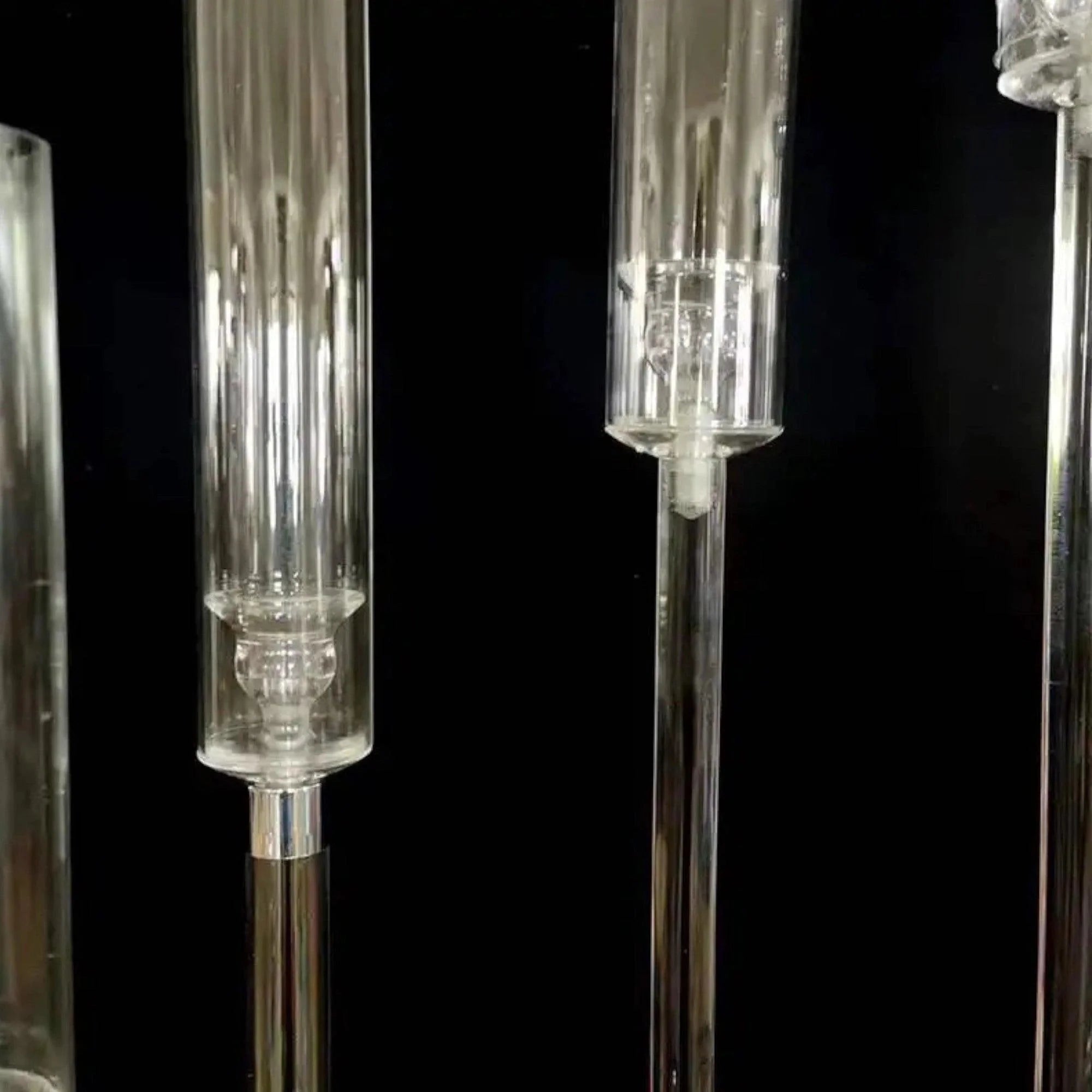 10-Arm Neat Acrylic 50" Tall Wedding Candelabra Centerpiece