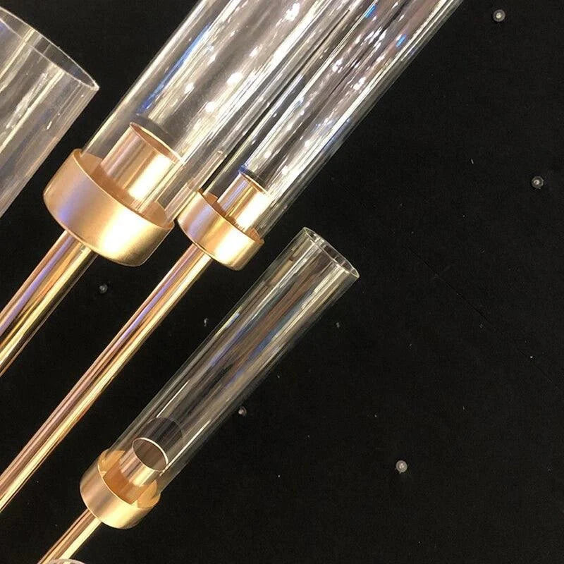 10-Arm Wedding Candelabra Table Centerpieces 4-Pack