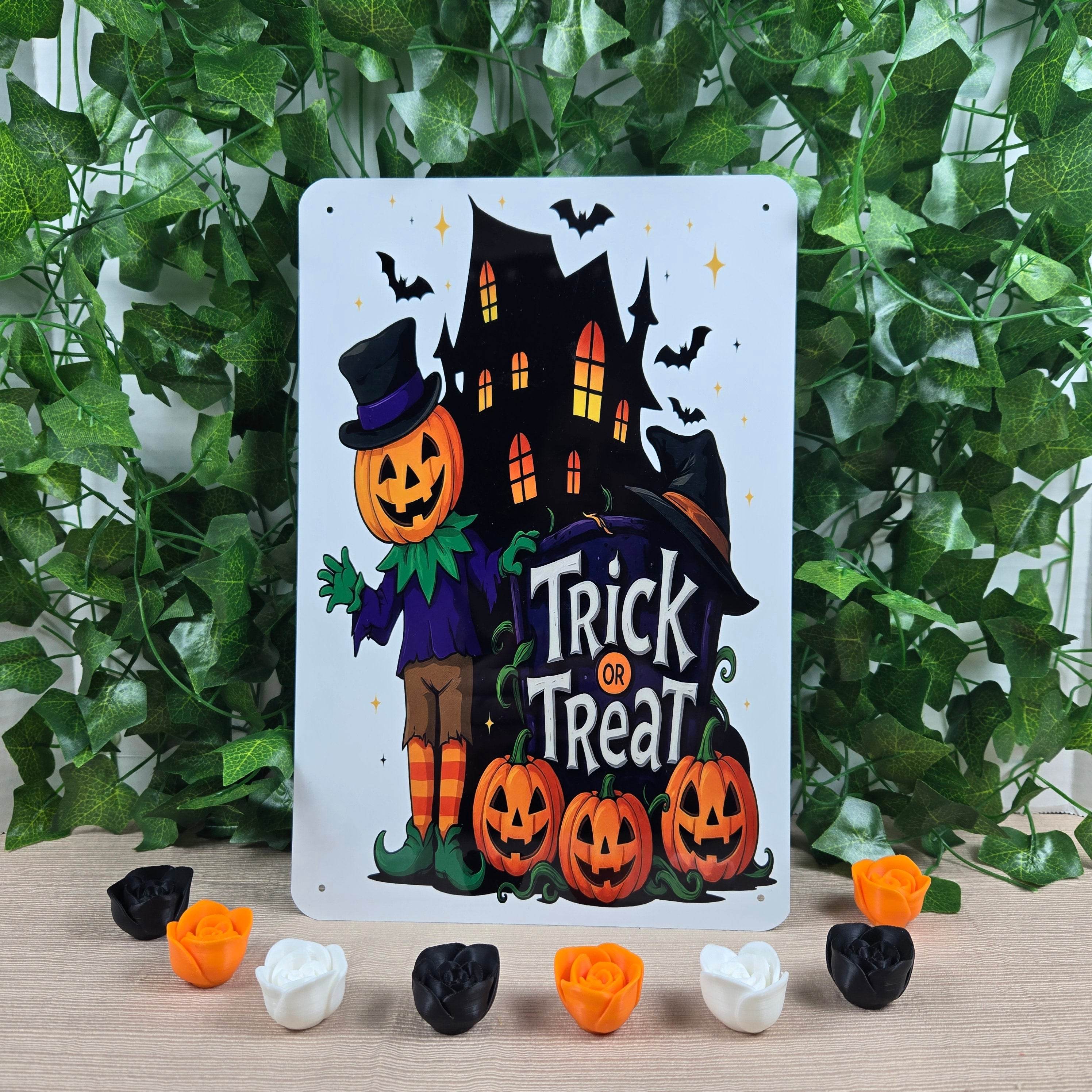 Cute and Spooky Halloween Signs (Multiple Designs and Sizes Available)
