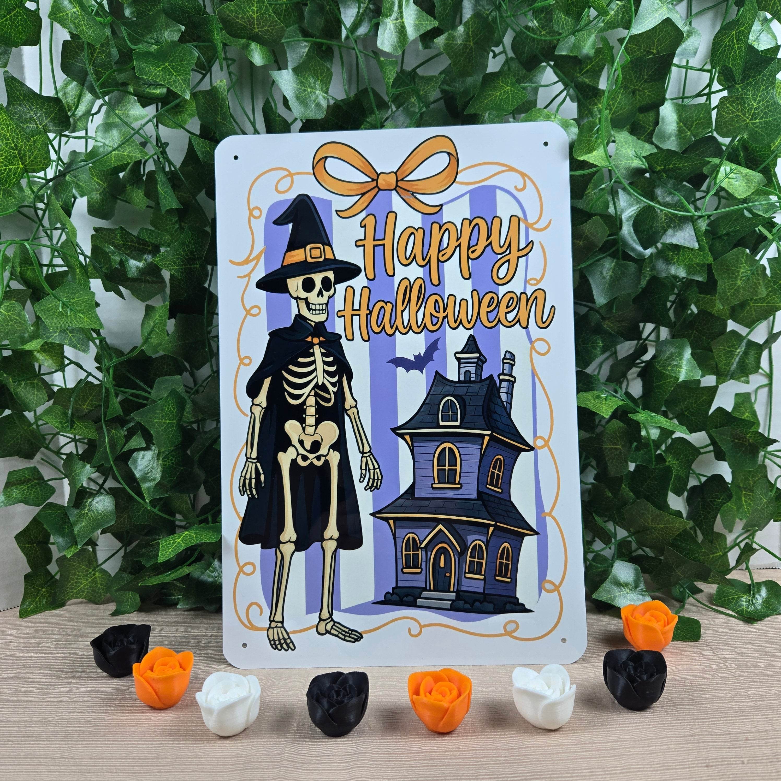 Halloween Signs Cute and Spooky (Multiple Designs and Sizes Available)