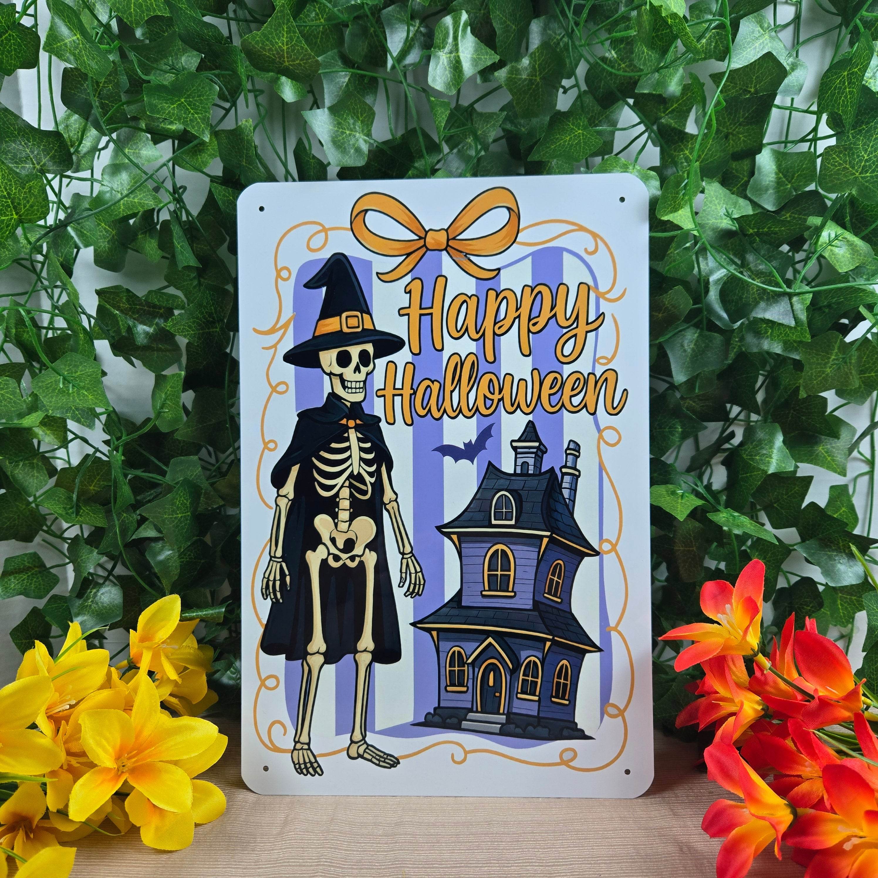 Halloween Signs Cute and Spooky (Multiple Designs and Sizes Available)