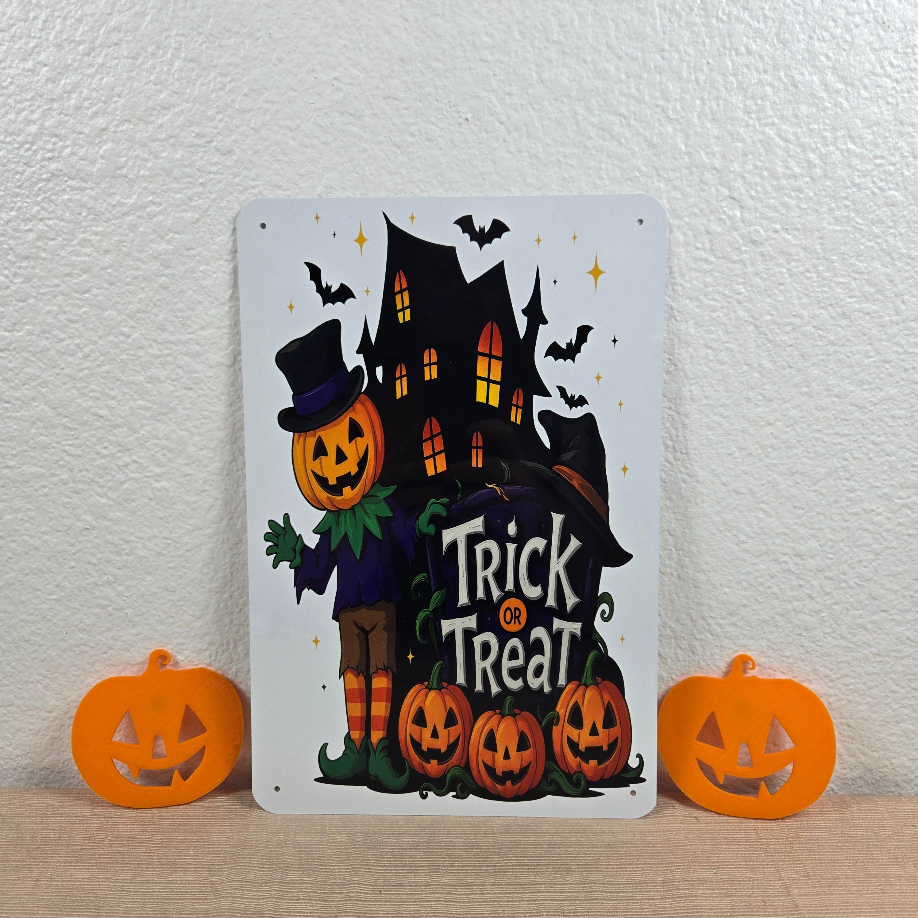 Cute and Spooky Halloween Signs (Multiple Designs and Sizes Available)