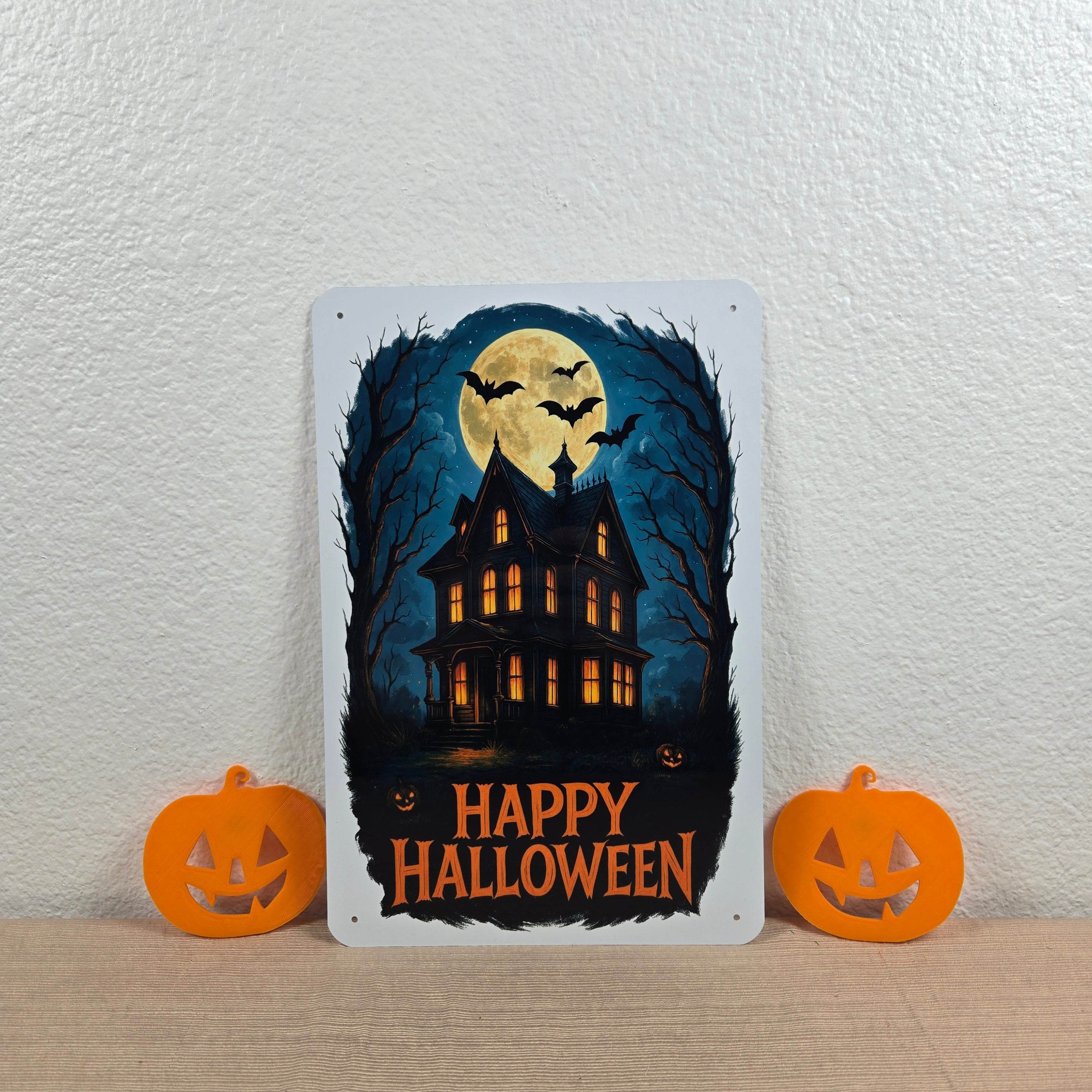 Halloween Sign Spooky and Cute (Multiple Designs and Sizes Available)