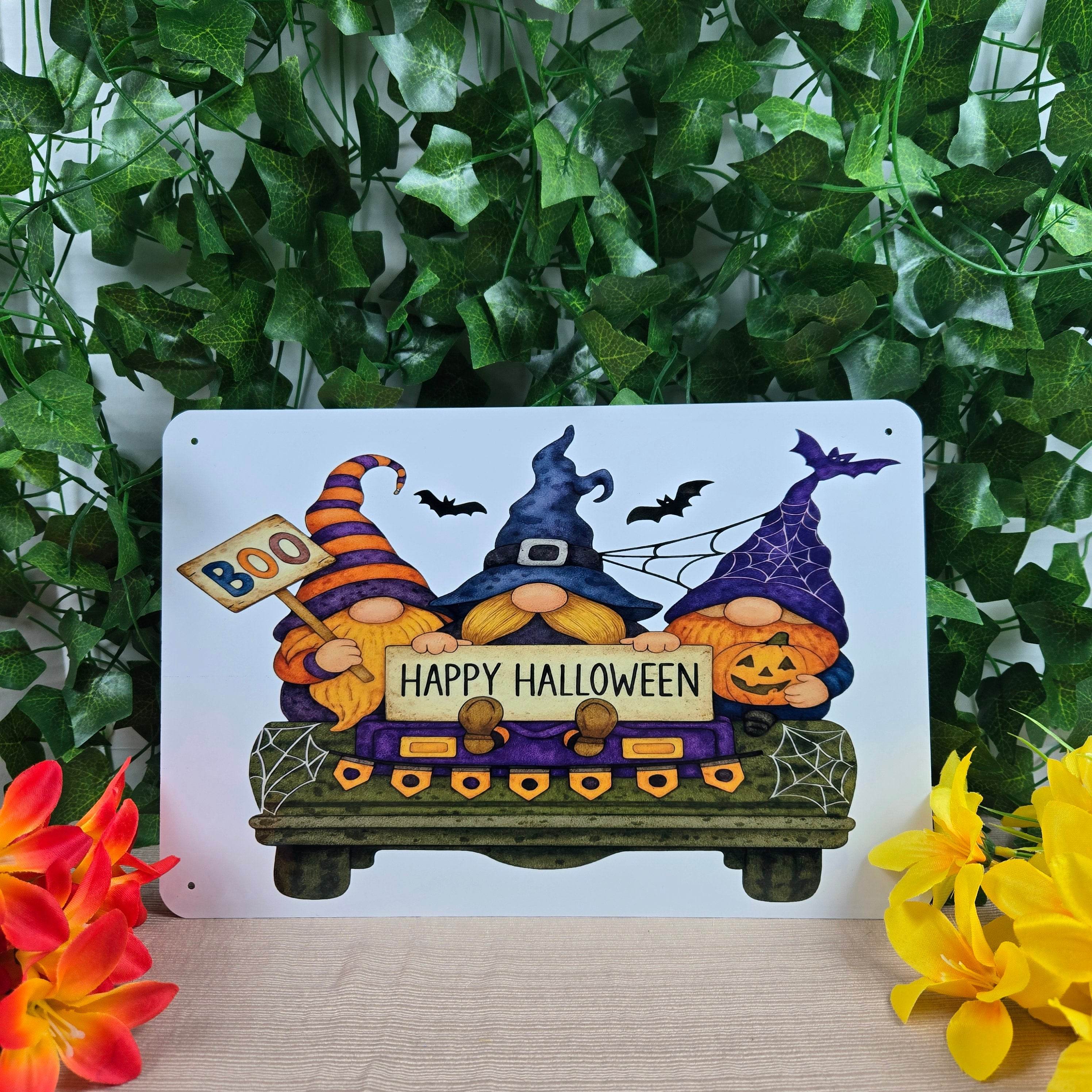 Spooky and Cute Halloween Sign (Multiple Designs and Sizes Available)