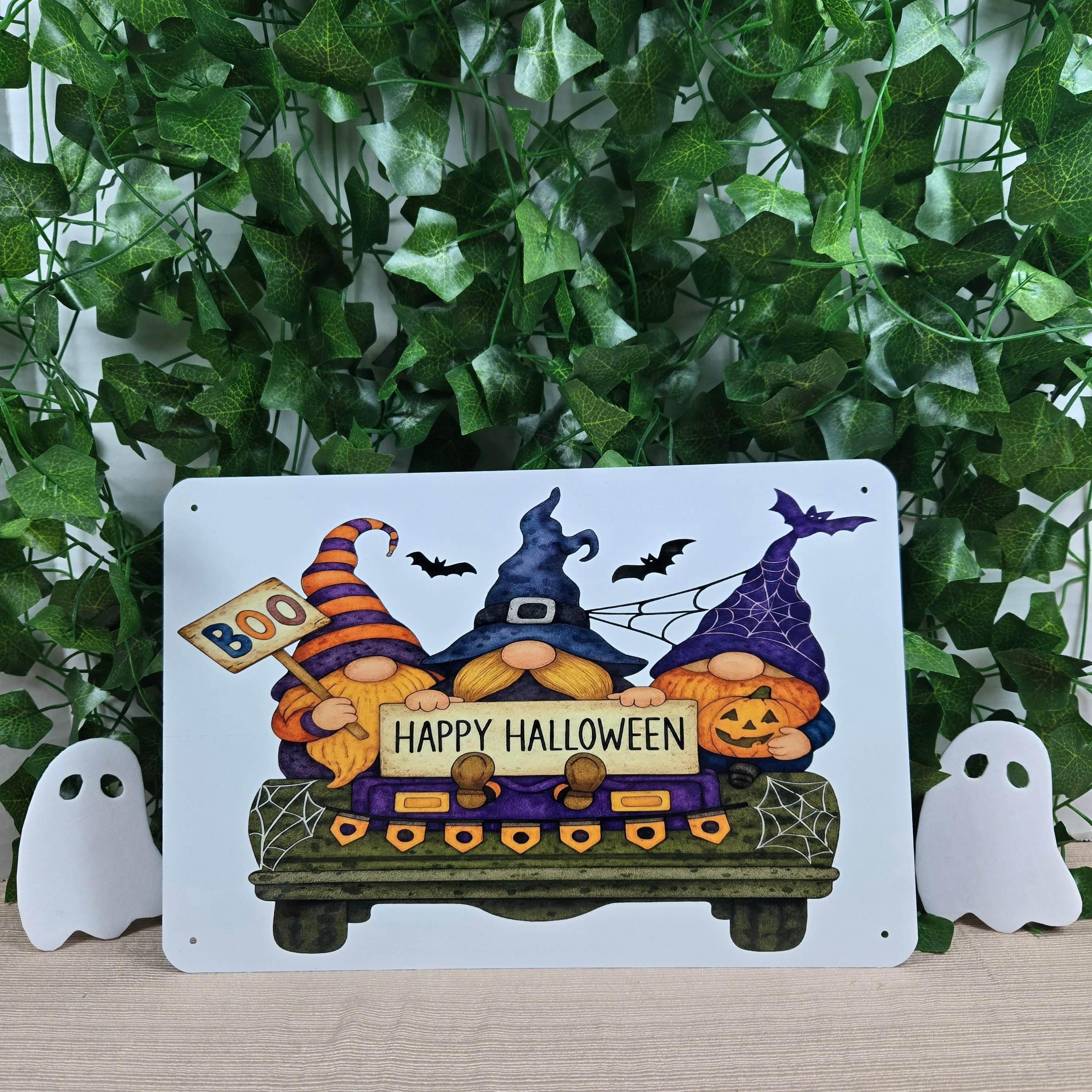 Spooky and Cute Halloween Sign (Multiple Designs and Sizes Available)