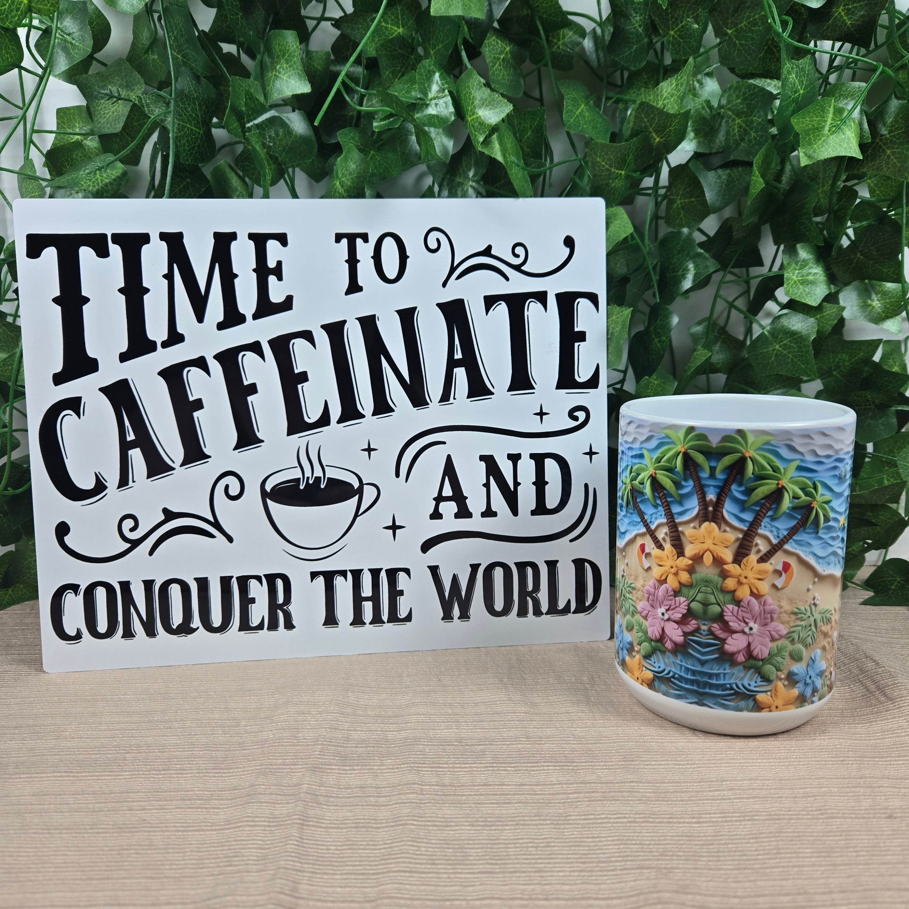3D Beach Scene 11oz or 15oz Coffee Mug