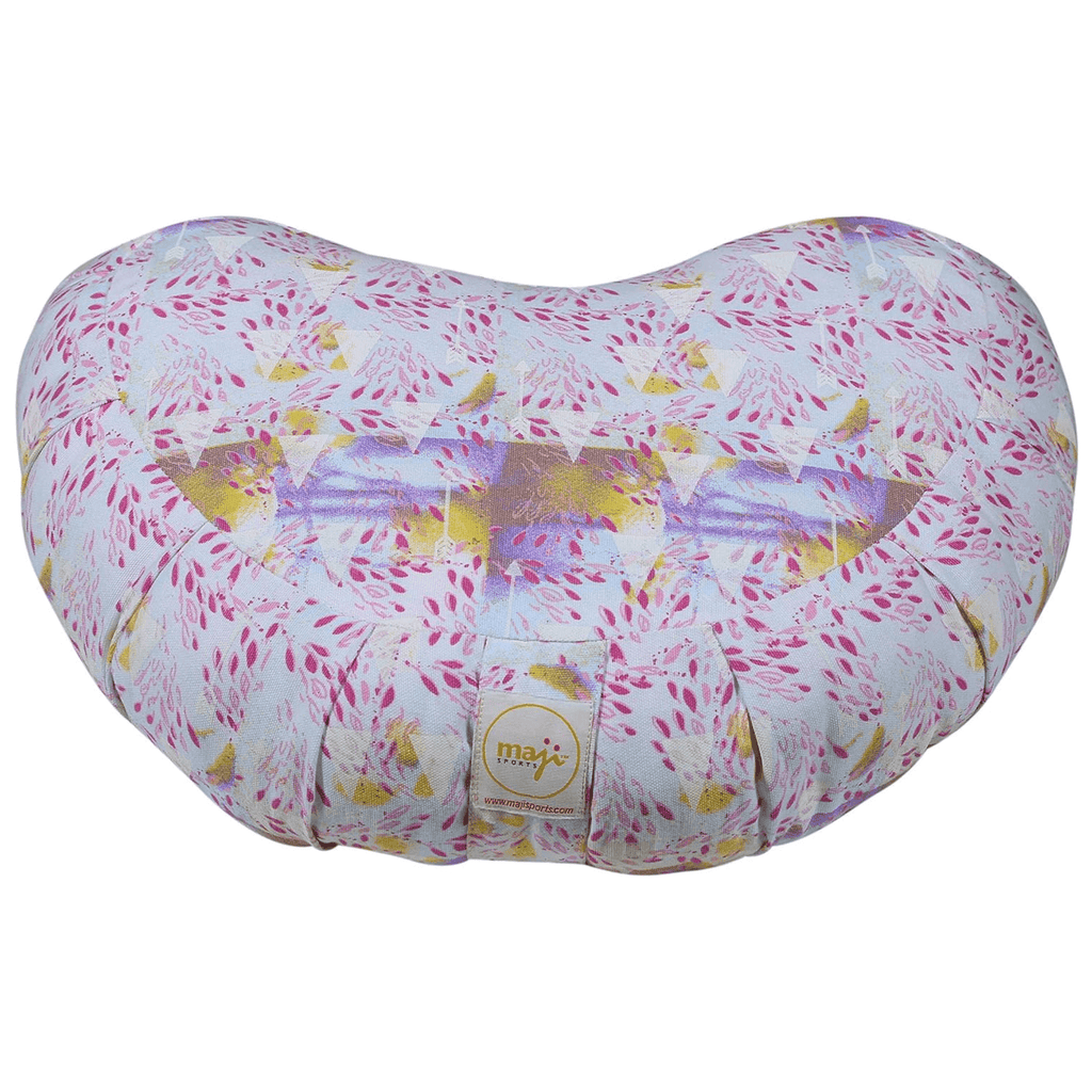 Maji Sports Halfmoon Zafu Yoga Meditation Pillow
