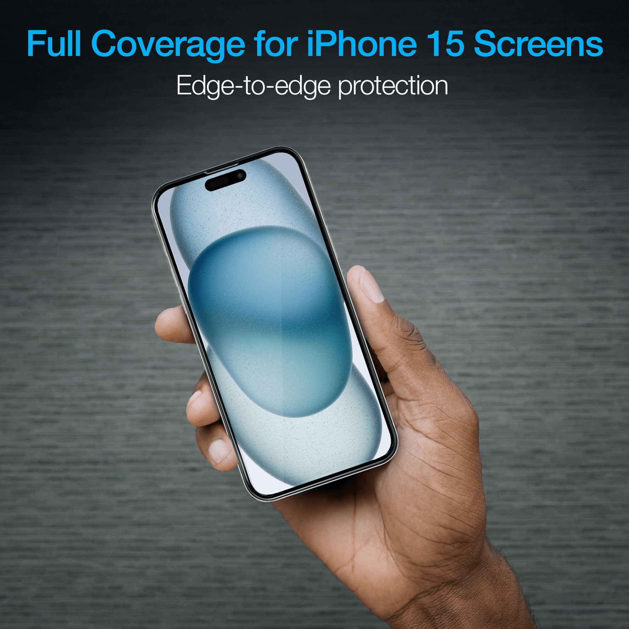 Naztech IntelliShield HD Tempered Glass 25pc Bundle Kit for iPhone 15 Pro