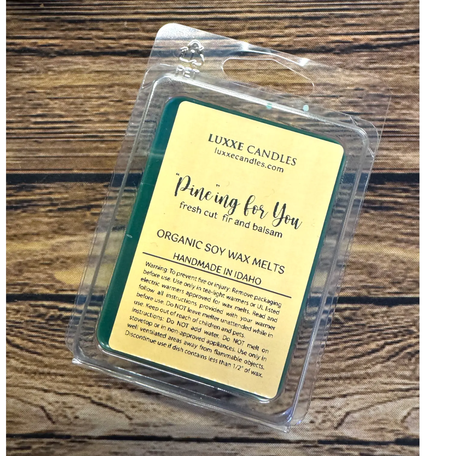 "Pine"ing for You Candle | Organic Soy Candle
