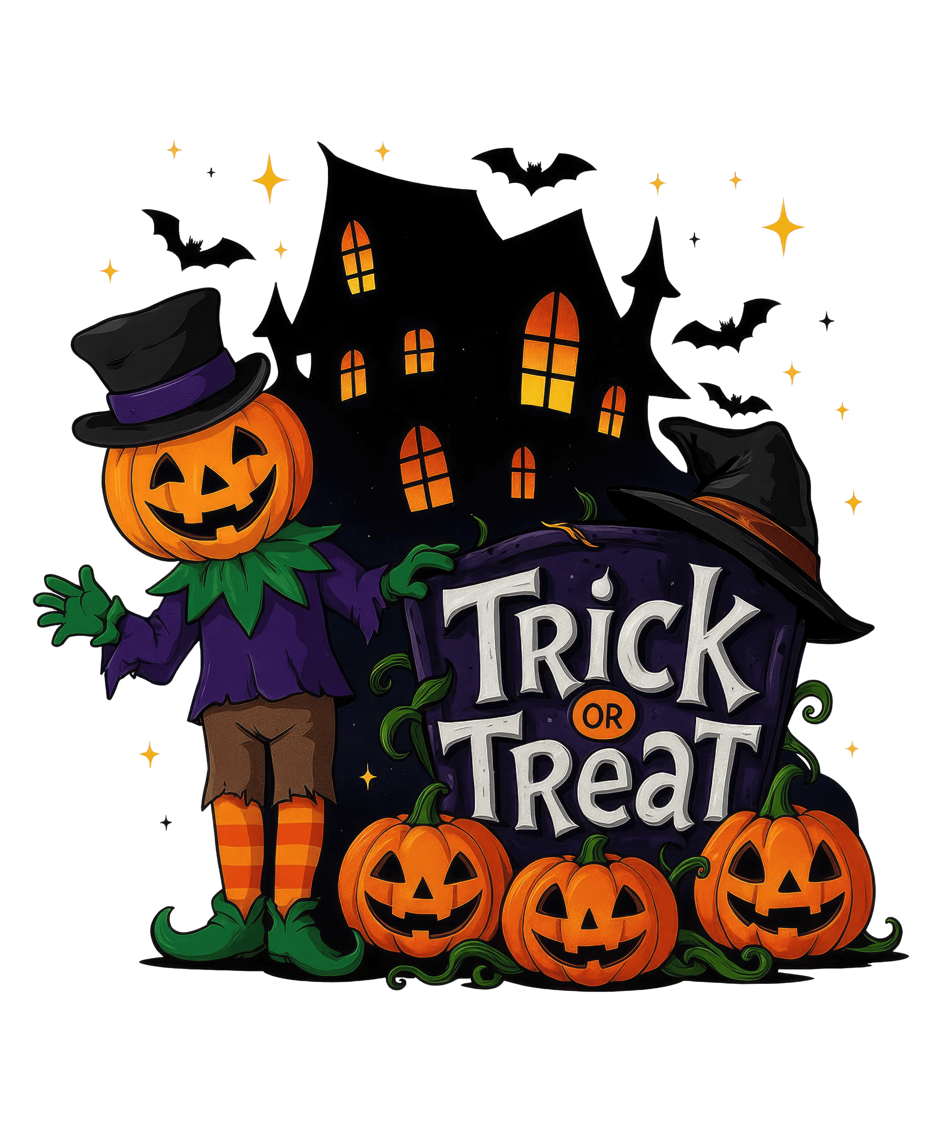 Cute and Spooky Halloween Signs (Multiple Designs and Sizes Available)