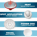 Wahl 2-Speed Handheld Heat Therapy Therapeutic Full-Body Massager