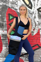 JupiterGear Yoga Mat Carrying Tote Bag with Large Size Pockets | Multipurpose and Fit Most Size Mats