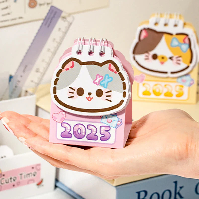 Cute Cat Mini Desk Calendars