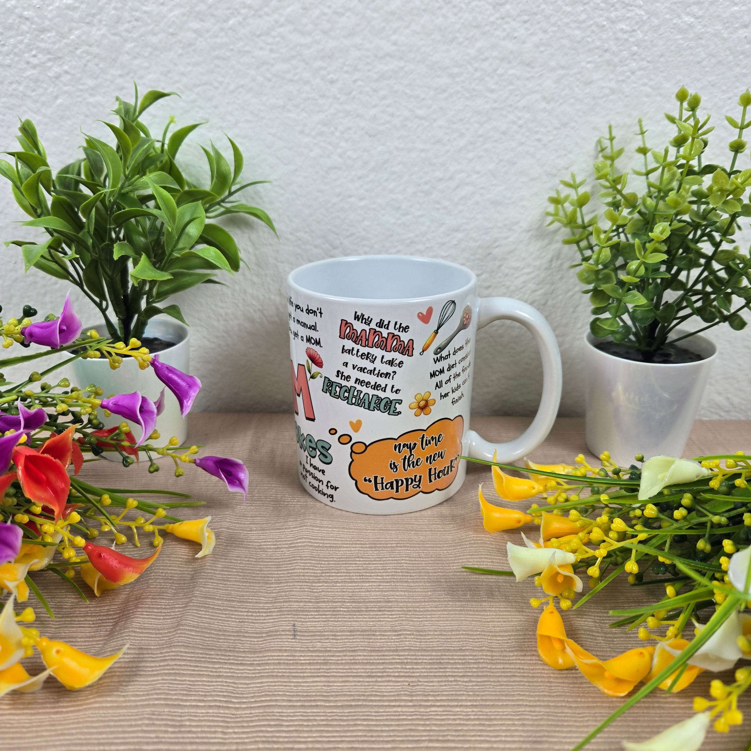Funny Sarcastic Mom Jokes Mug