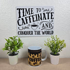 Inflated Coffee with Coffee Beans Mug