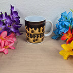 Inflated Coffee with Coffee Beans Mug