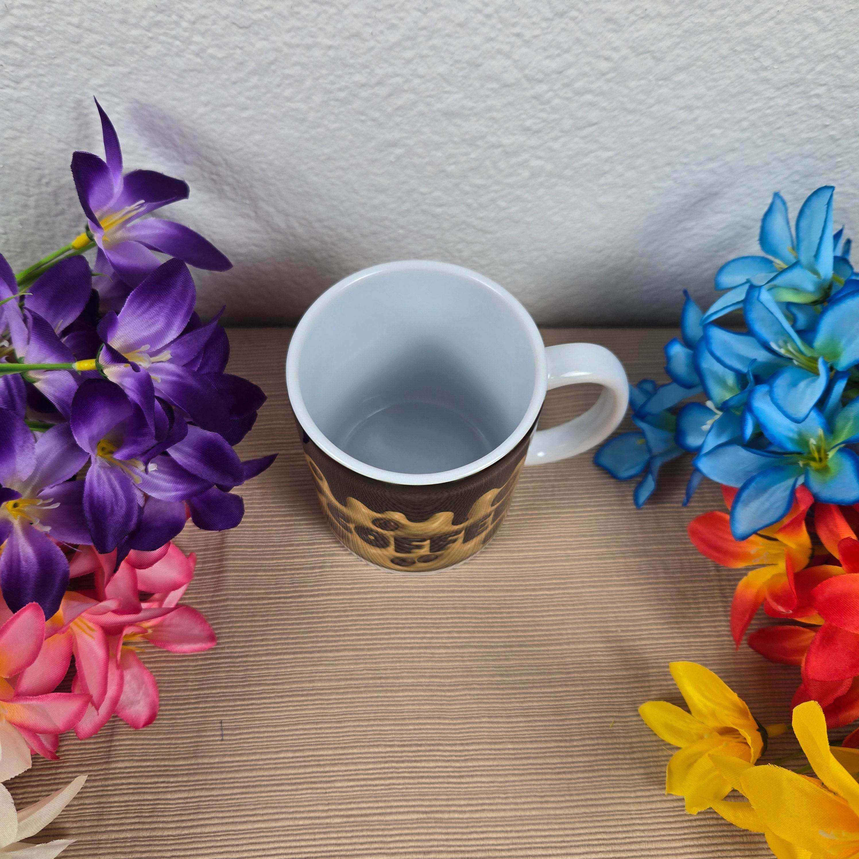 Inflated Coffee with Coffee Beans Mug