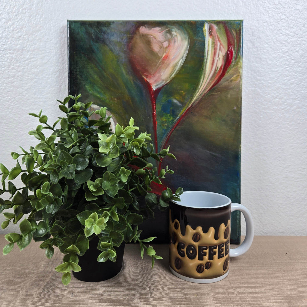 Inflated Coffee with Coffee Beans Mug