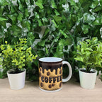 Inflated Coffee with Coffee Beans Mug
