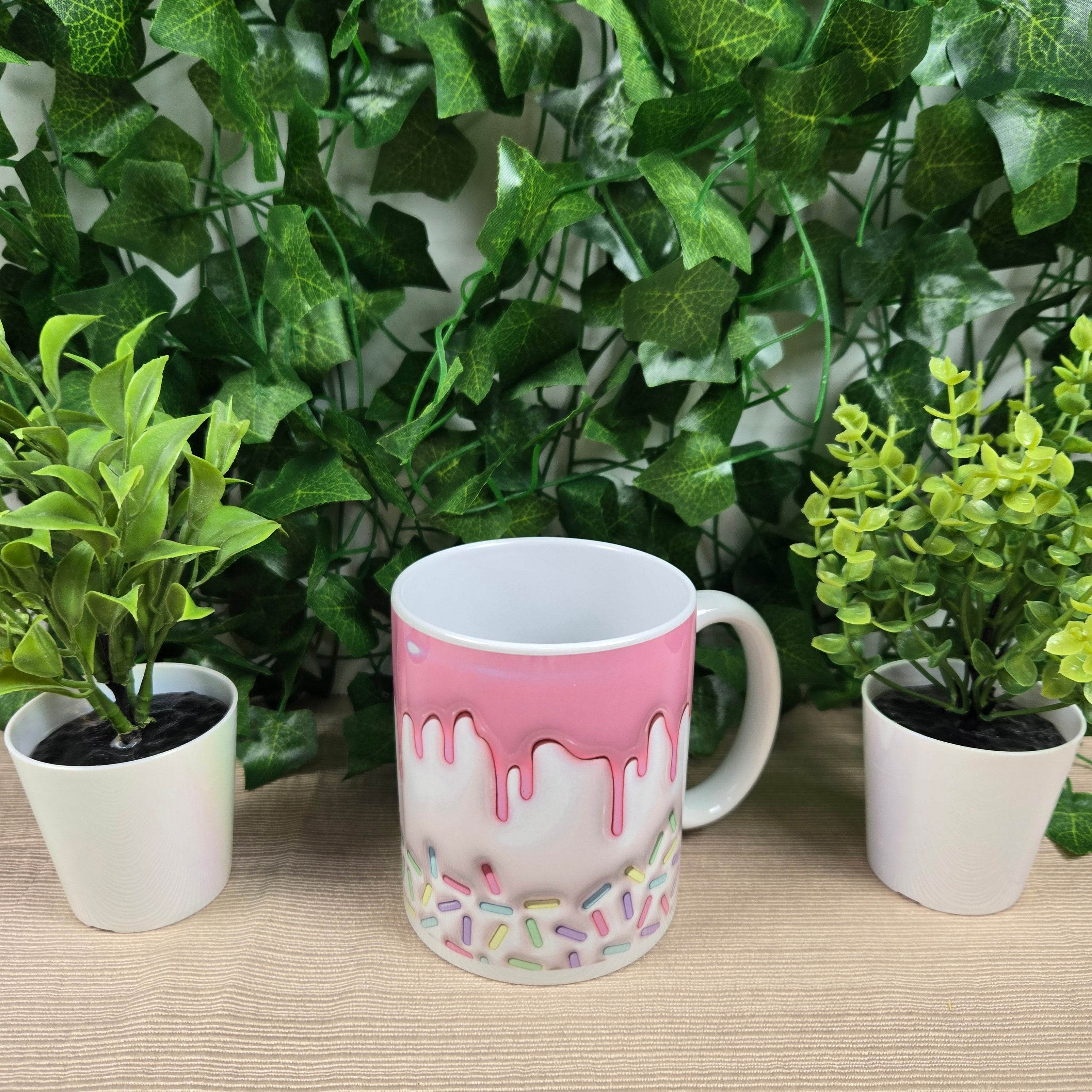 Inflated Icing and Sprinkles Coffee Mug