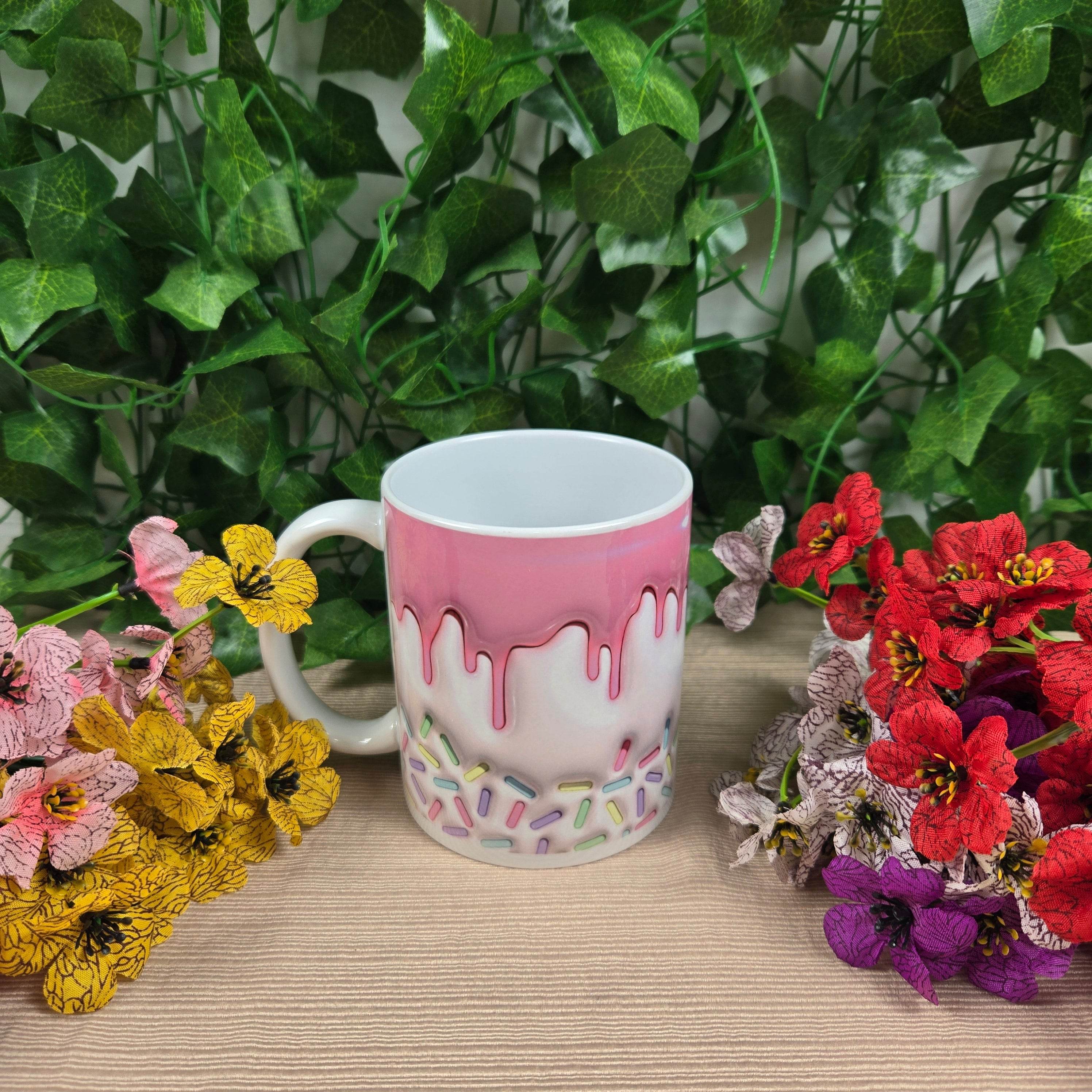 Inflated Icing and Sprinkles Coffee Mug