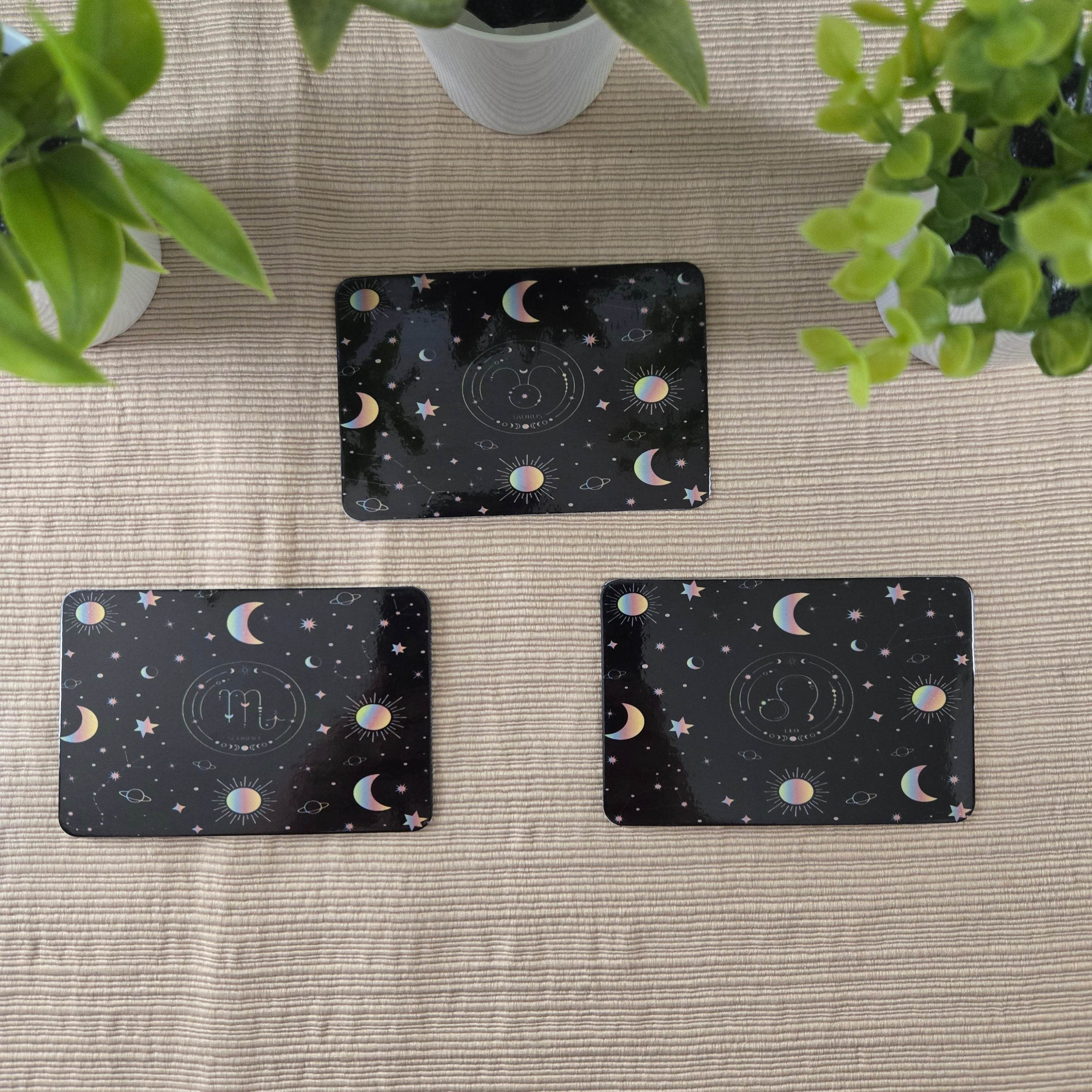 Zodiac Stars, Sun and Moon Refrigerator Magnet (Multiple Designs Available)