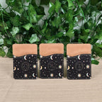 Zodiac Stars, Sun and Moon Cell Phone Wallet (Multiple designs available)