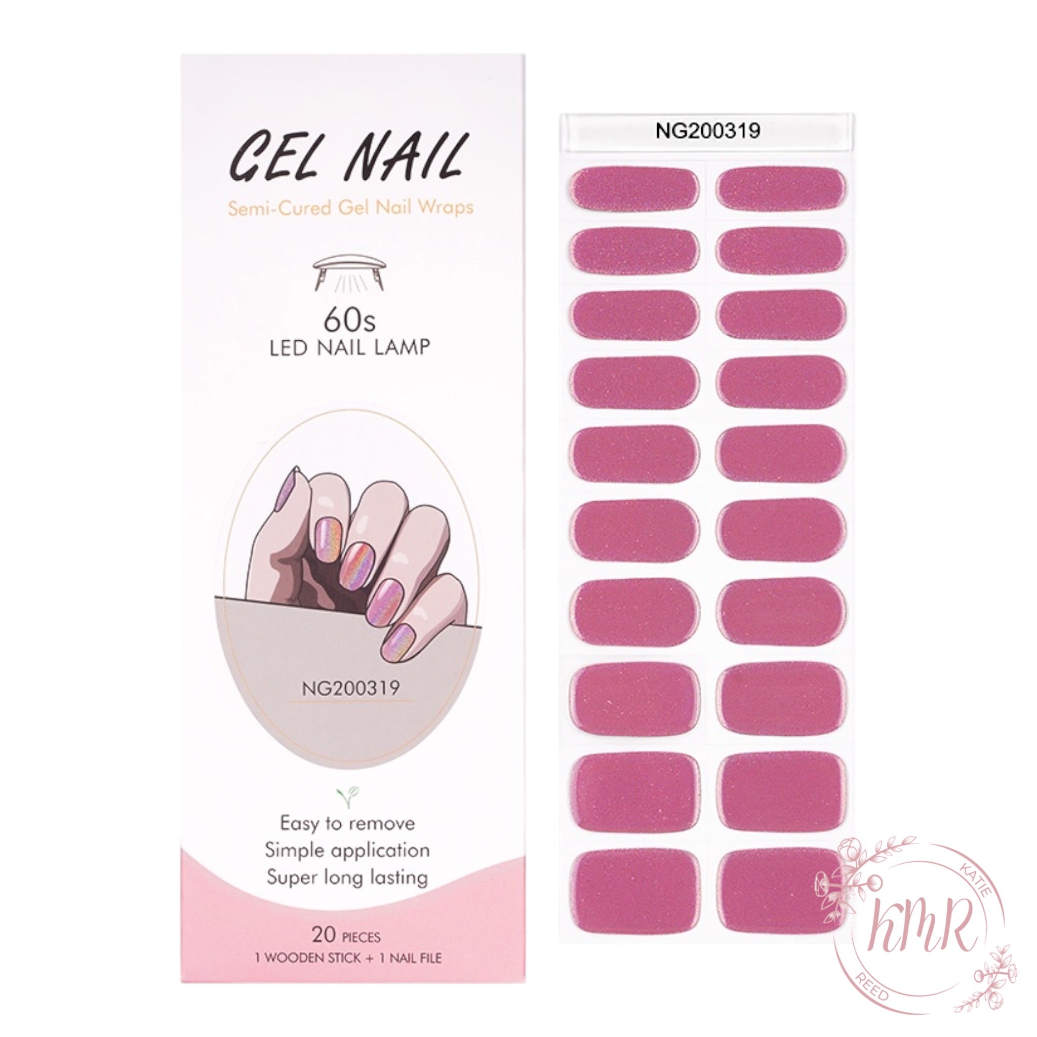 Esther Premier Gel Nail Wrap