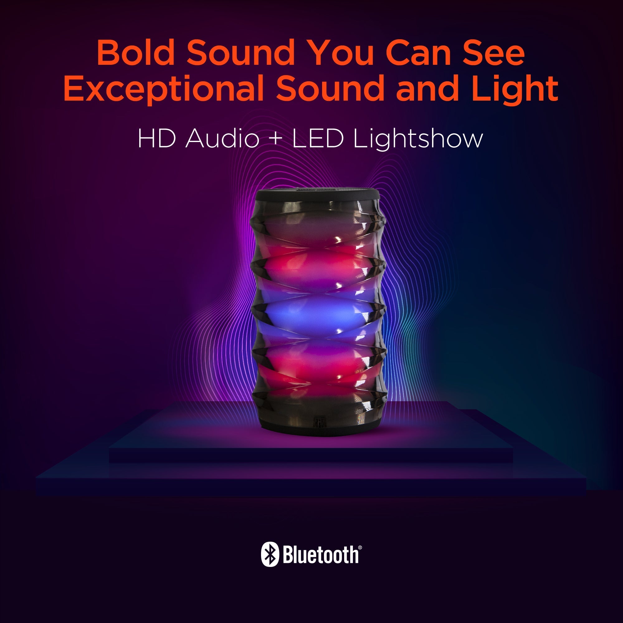 HyperGear LYTE Wireless LED Speaker