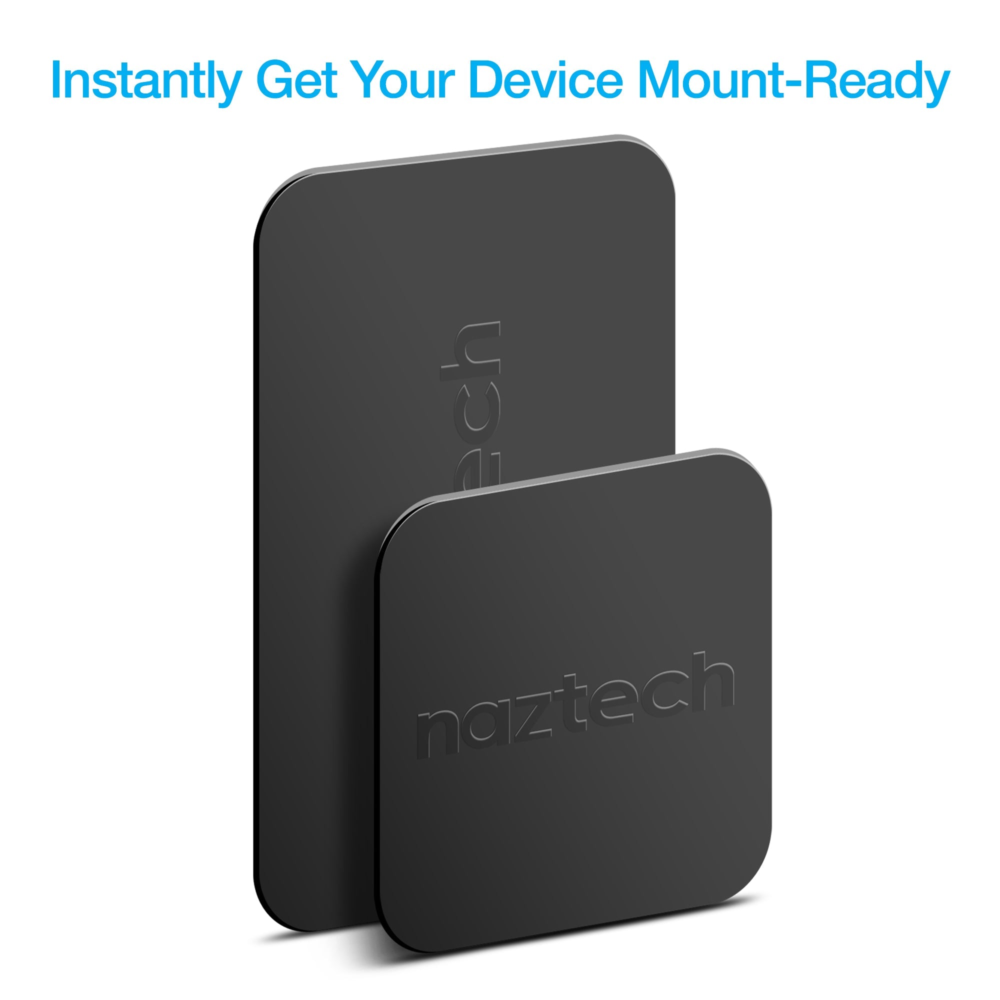 Naztech MagBuddy Universal Metal Plates Black (13626-HYP)
