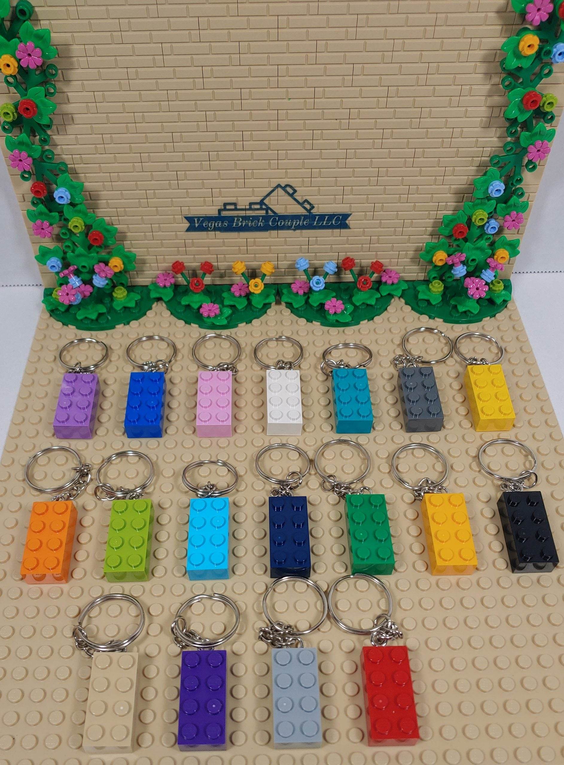 Lego® Brick 2x4 Key chains in Multiple Colors