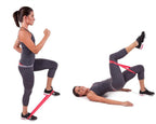 JupiterGear 5 Piece Set of Resistance Body Bands with Carry Bag