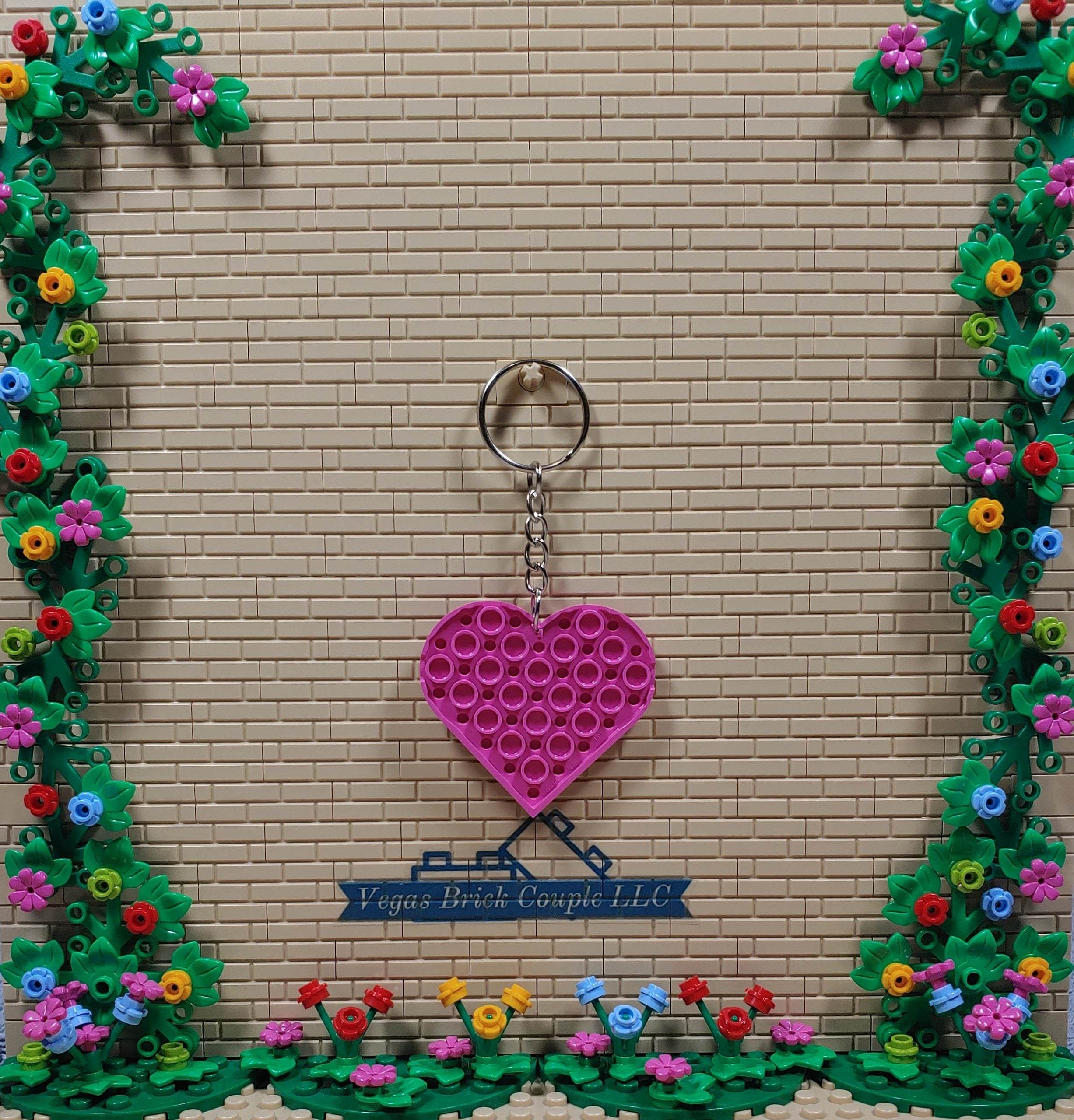 Lego® Heart Key Chain