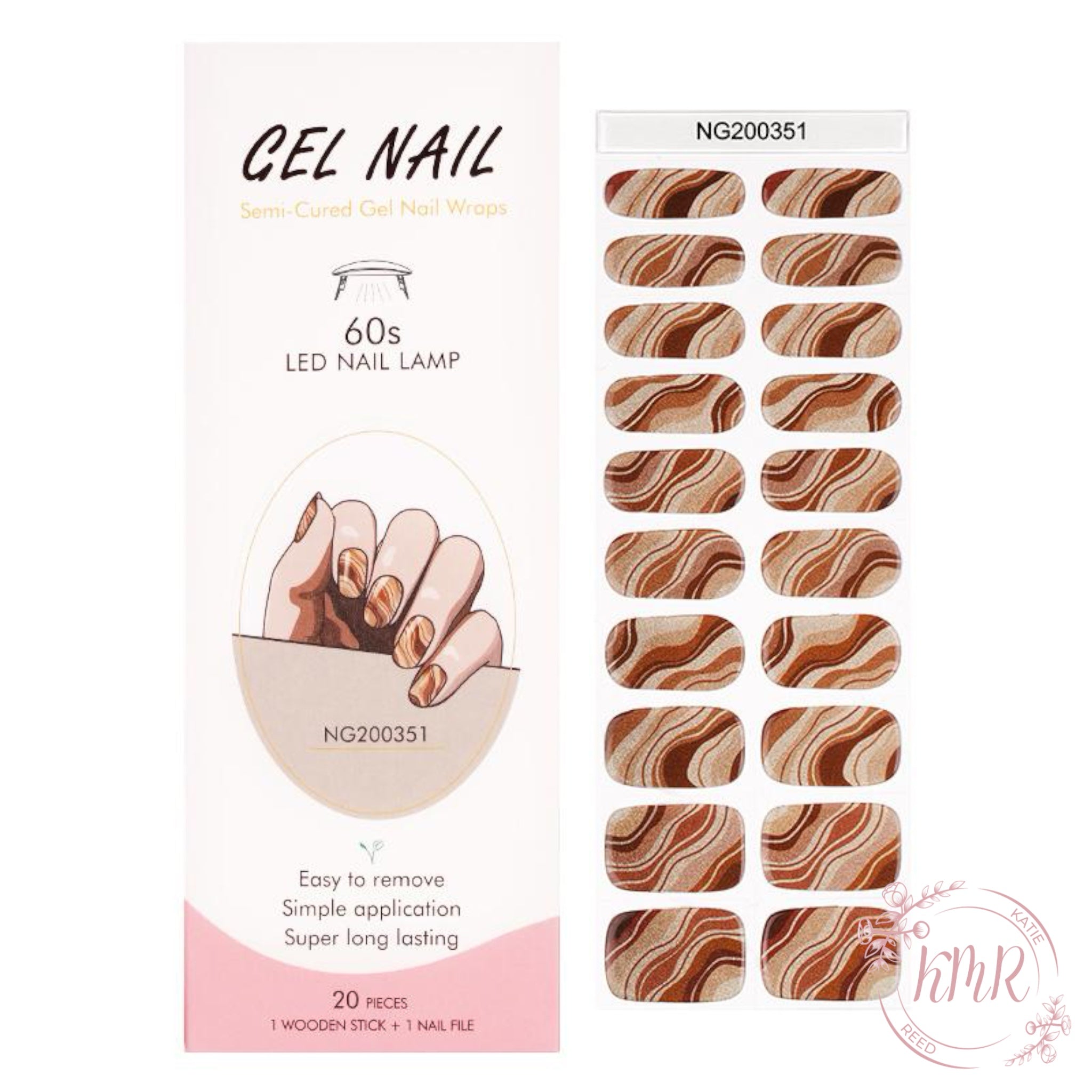 Storm Premier Gel Nail Wrap