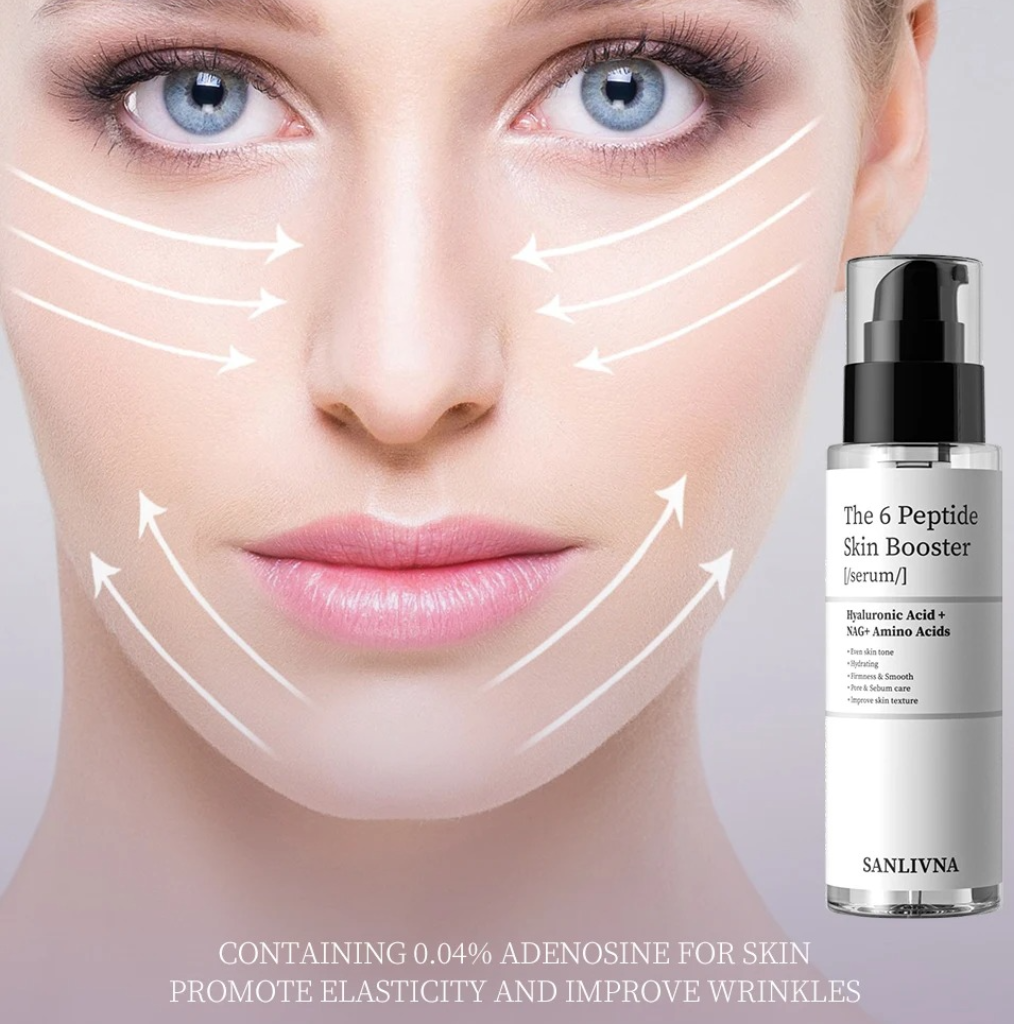 The 6 Peptide Skin Booster Serum Anti-Aging & Hydrating