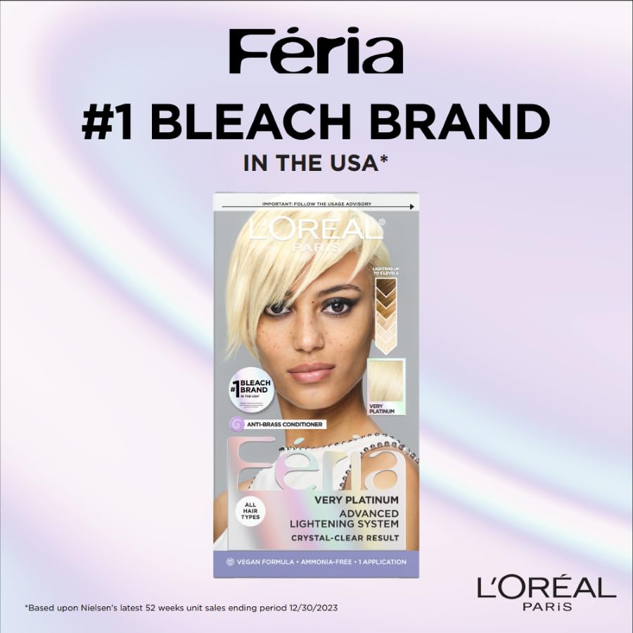 L'OREAL Feria Absolute Platinum Hair Color