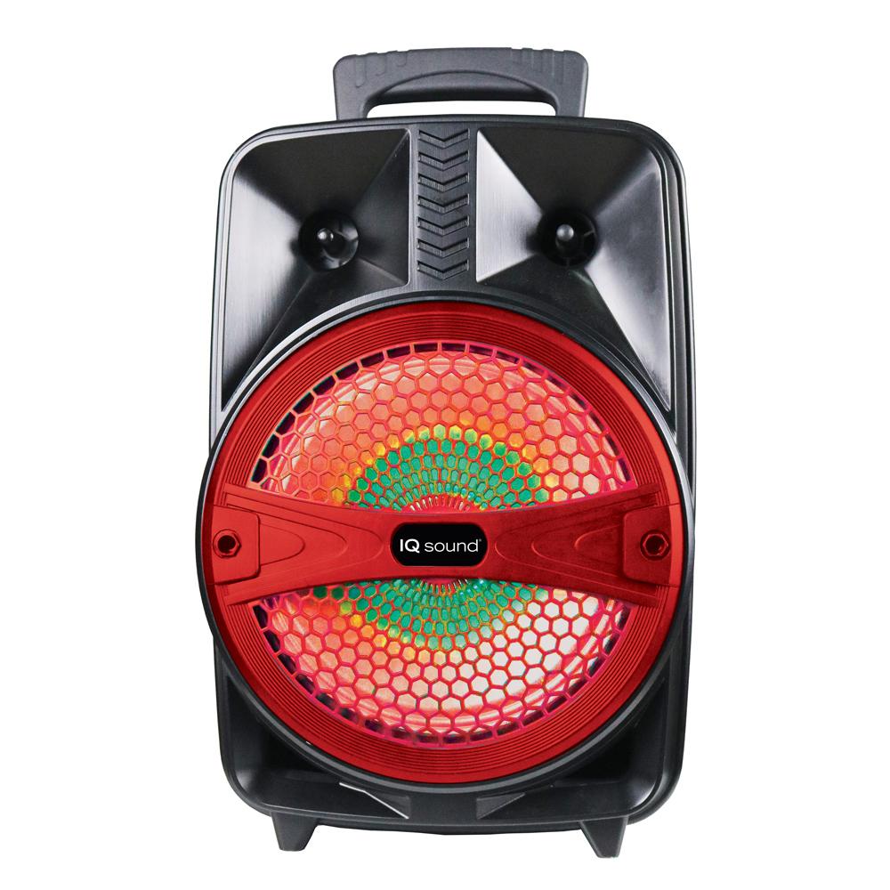 IQ Sound 8" Portable Bluetooth Speaker (IQ-2078DJBT)