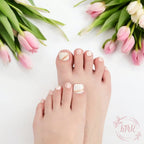 Dahlia Premier Gel Pedicure Wrap