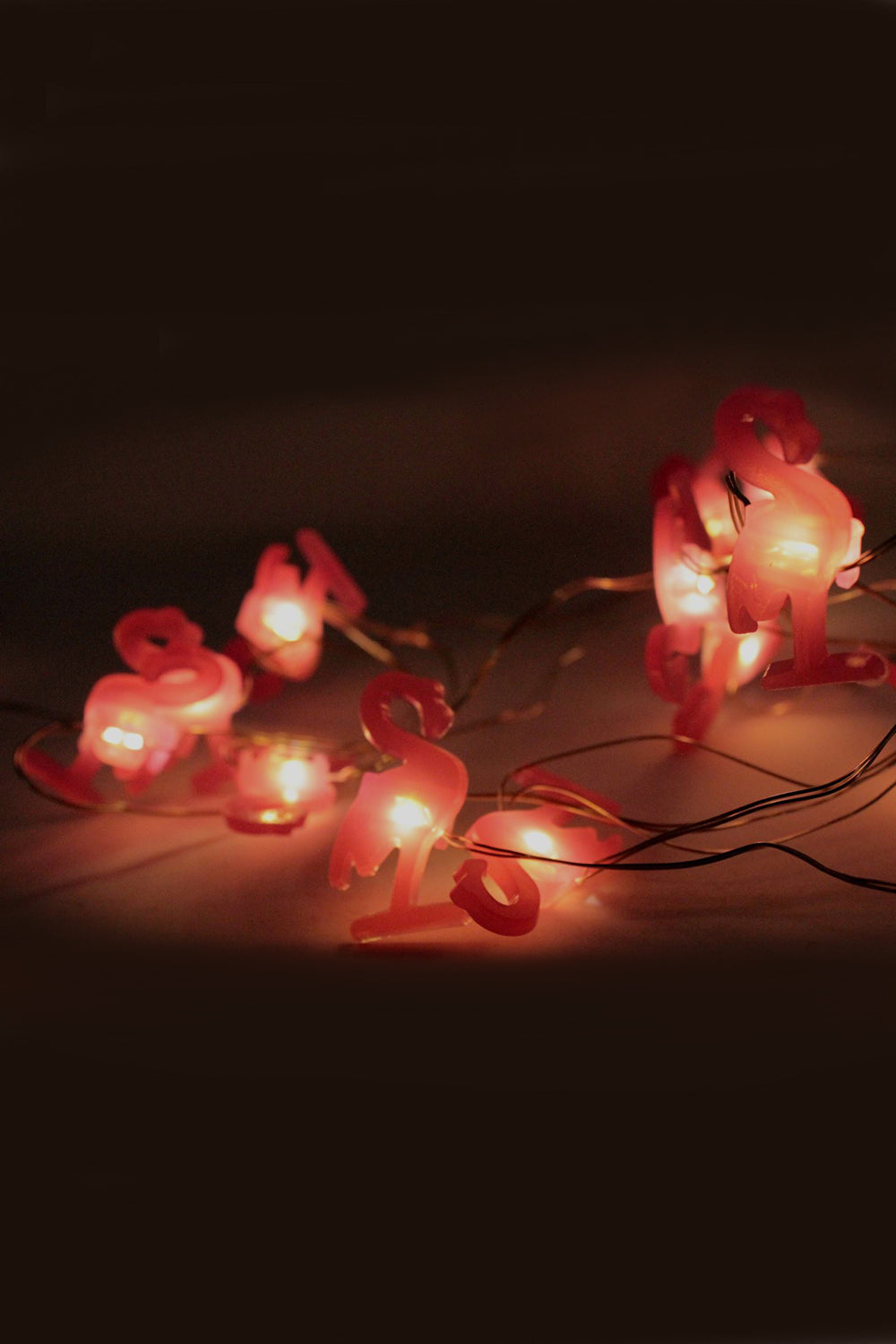 Flamingo String Light 20 LED - Battery Operated