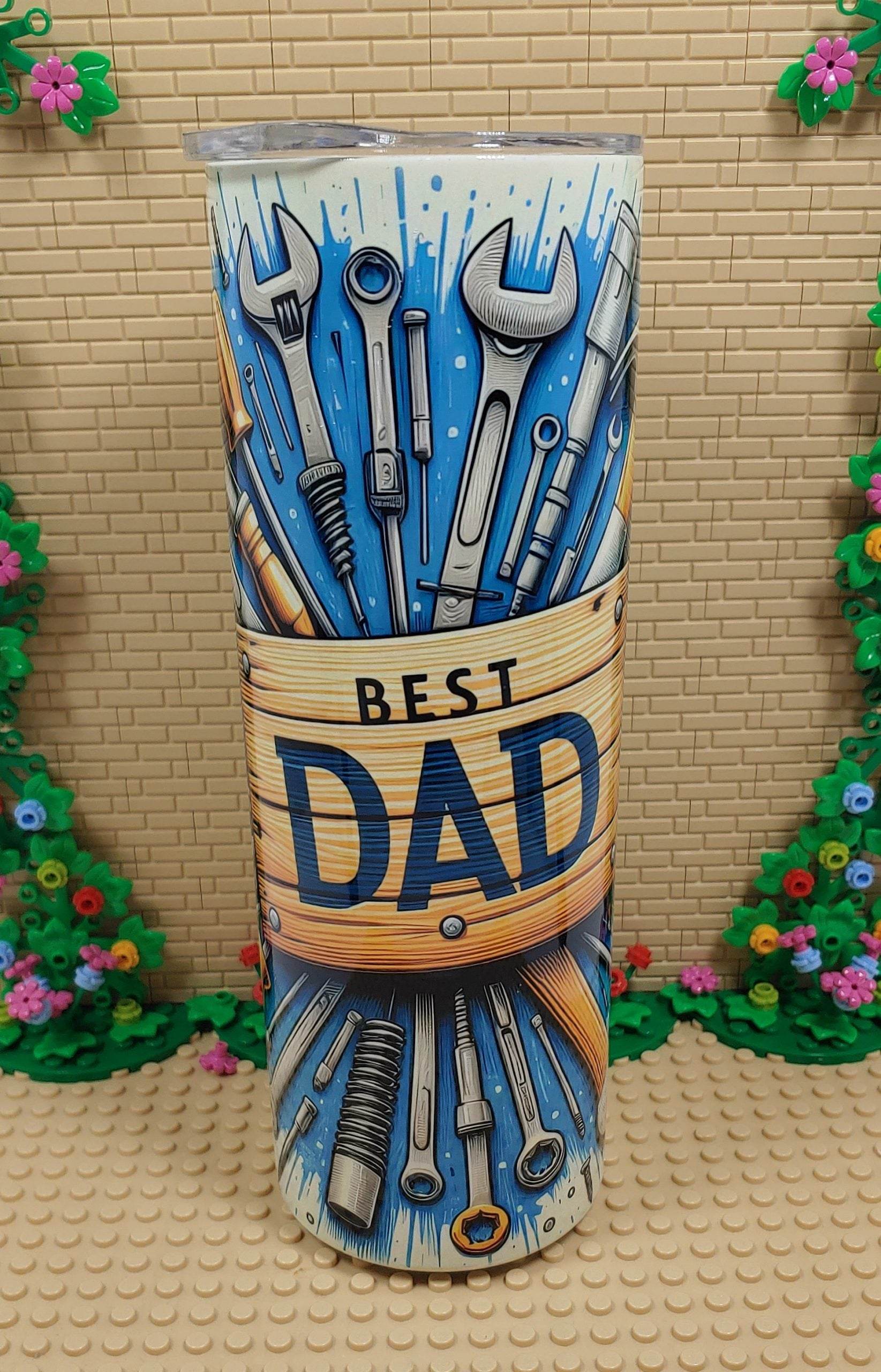 Best Dad with Tools Tumbler