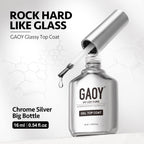 GAOY Glassy Gel Top Coat & Base Coat Set - 2 pcs