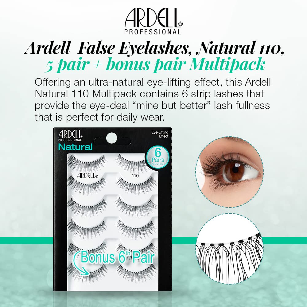 ARDELL Natural Eye - Lifting False Eyelashes (Multi-Pack)