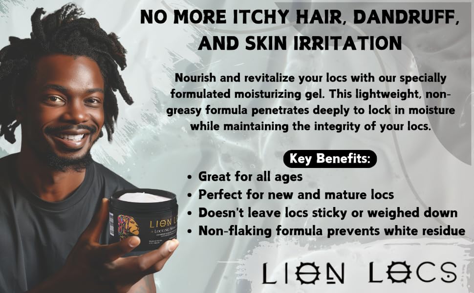 LION LOCKS Hair Locking Dreads Moisturizer