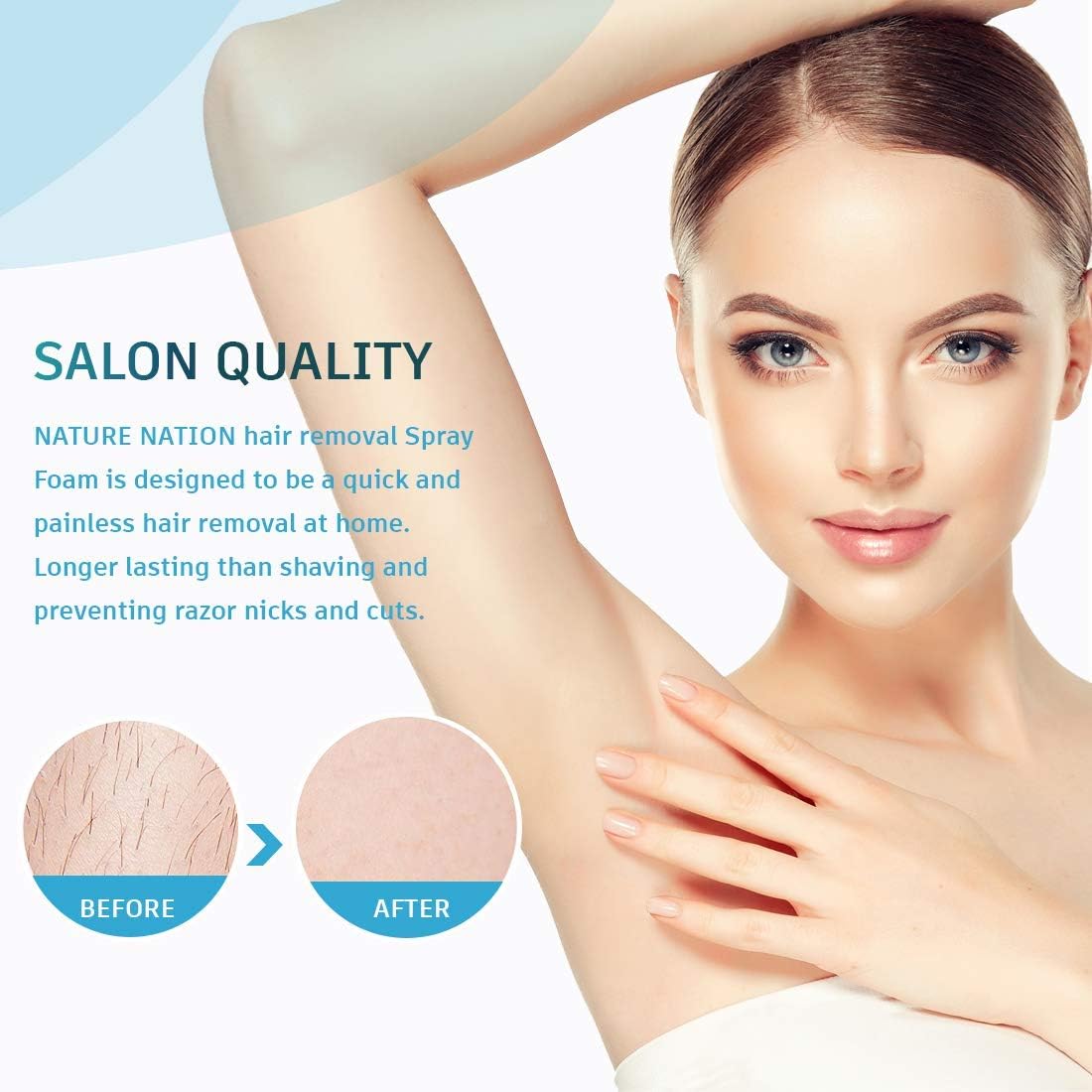 NATURE NATION Hair Removal Spray Foam