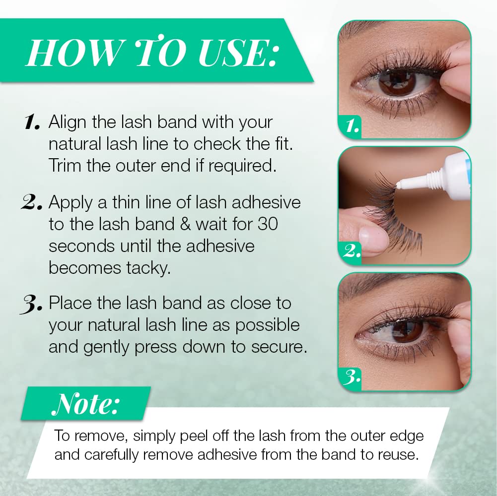 ARDELL Natural Eye - Lifting False Eyelashes (Multi-Pack)