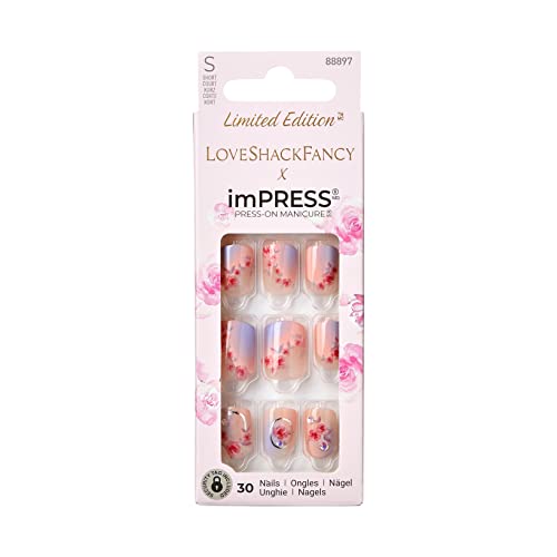 KISS LoveShackFancy x imPRESS Press-On Manicure (Limited Edition)