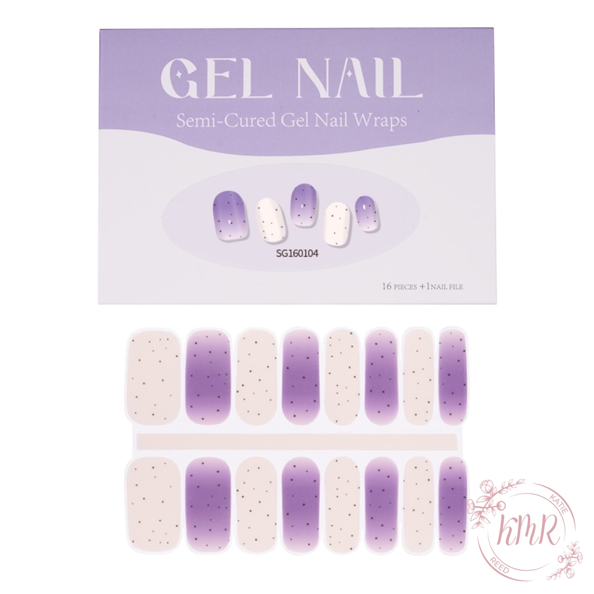 Briella Basic Gel Nail Wrap