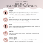 Arata Premier Gel Pedicure Wrap