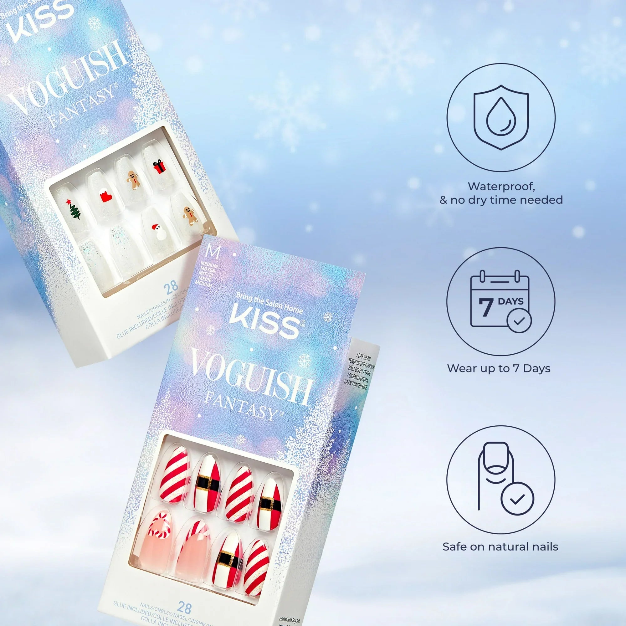 KISS Voguish Fantasy Press On Nails