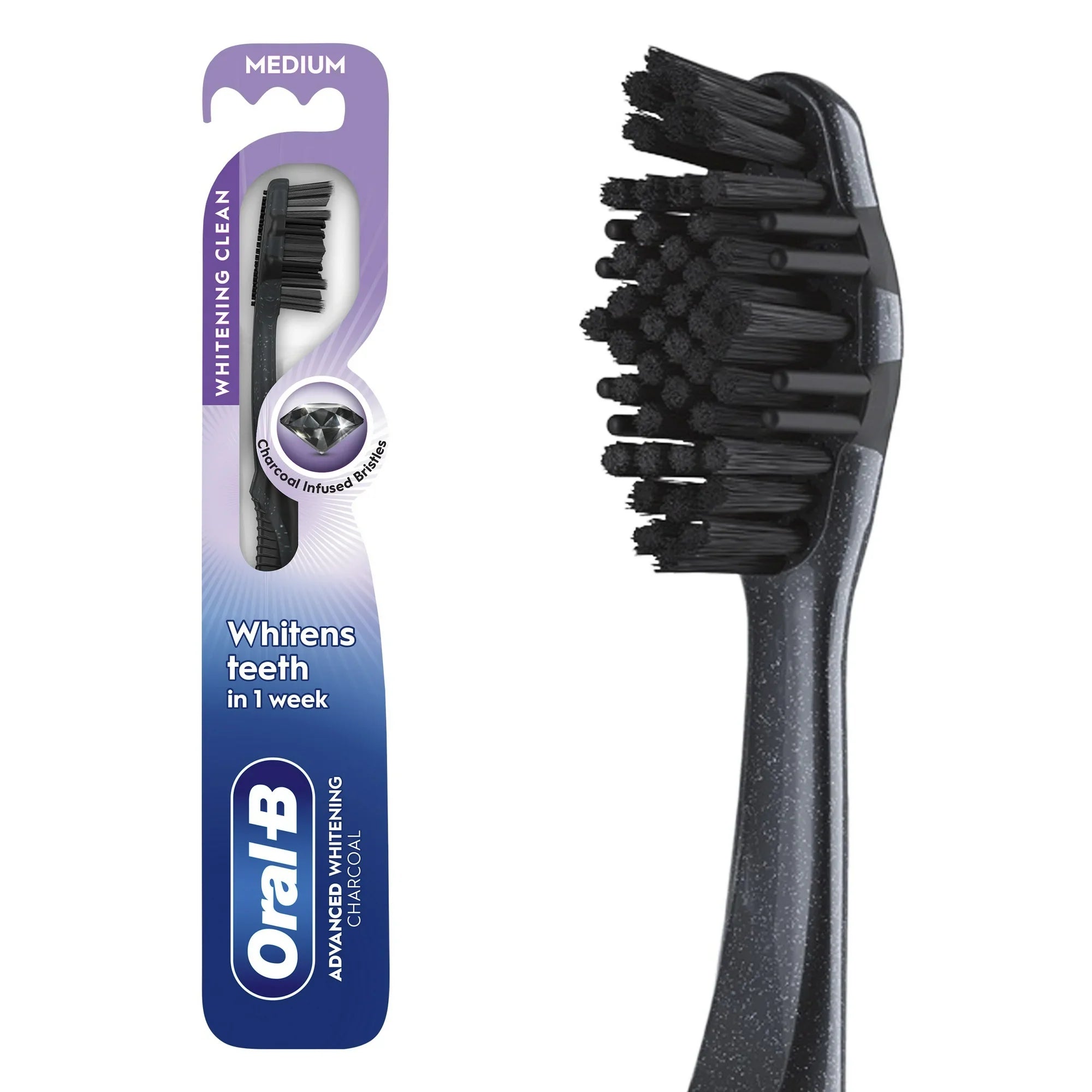 ORAL-B Charcoal Medium Toothbrush